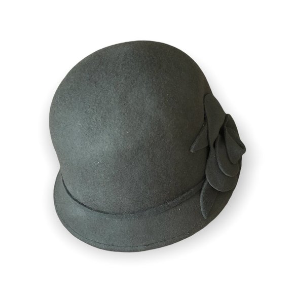 Gray 100% wool hat - Picture 3 of 6